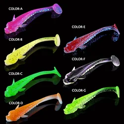 Señuelo Soft Shad 65mm SUNMILE – Cebo artificial wobble para perca