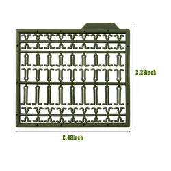 Kit de aparejos para carpa con aguja para cebo y boilies