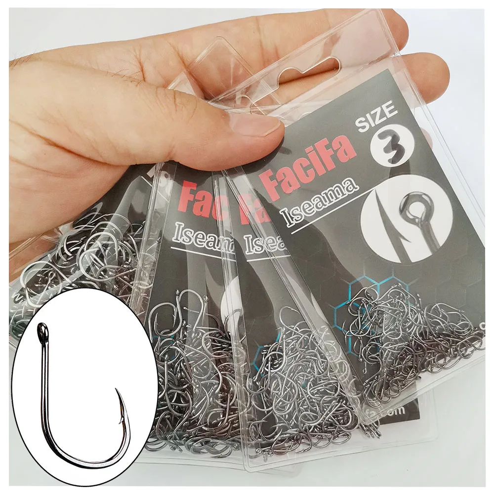 Iseama Anzuelo Circular para Carpa con Púas y Accesorios de Aparejo
