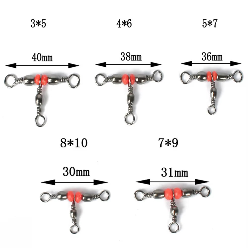 Cuentas rojas para atraer peces