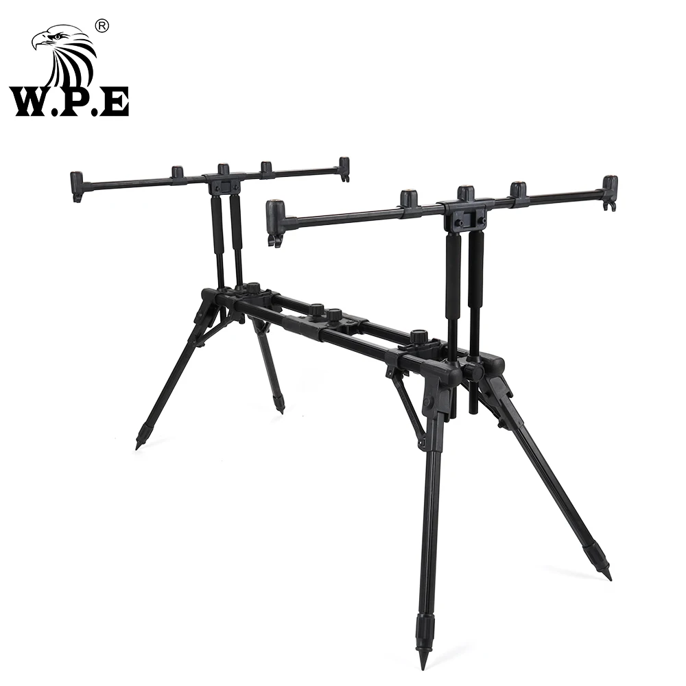 W.P.E Soporte plegable de aluminio resistente para cañas carpa - imagen 2