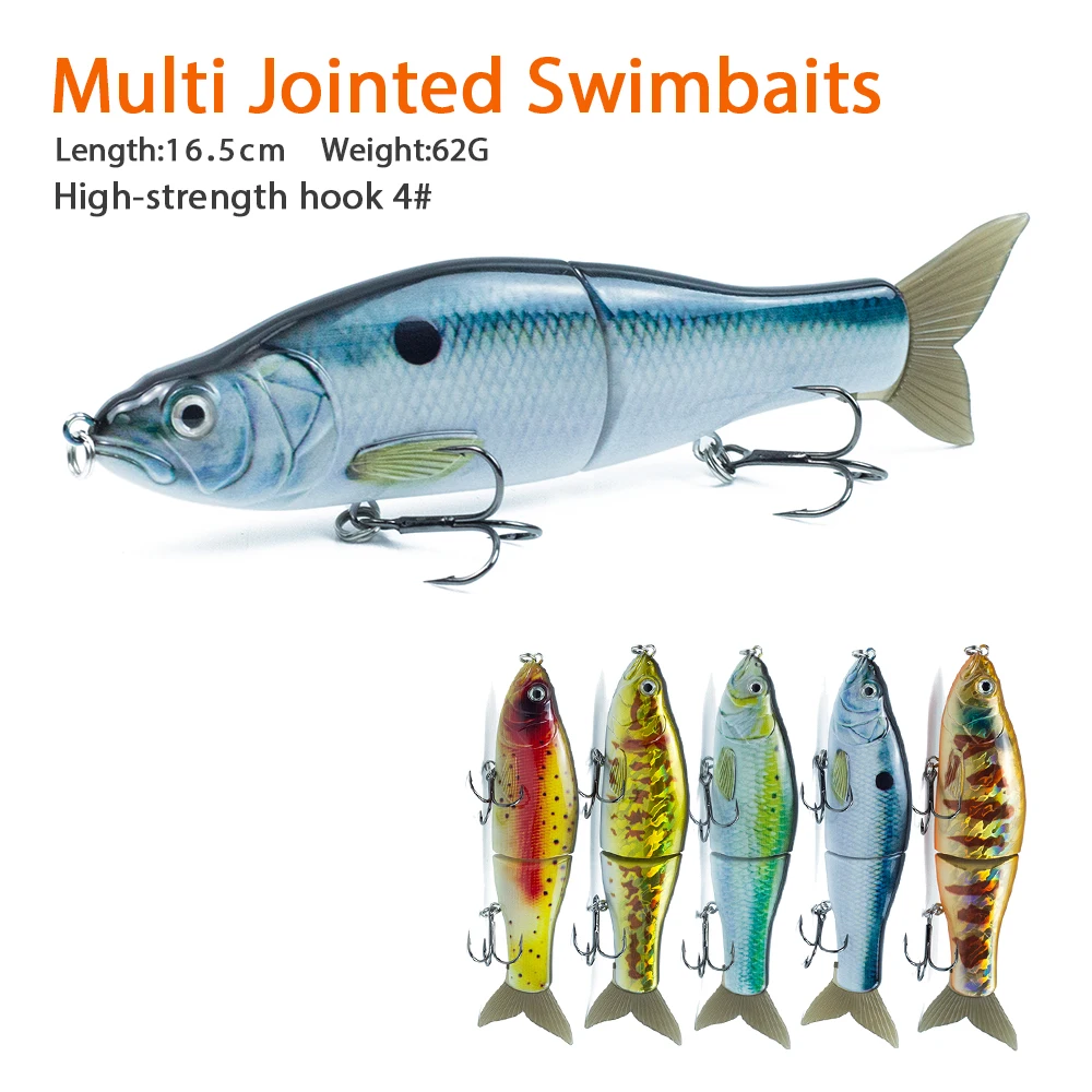 Hanlin Slide Shad señuelo hundente con colas suaves - imagen 2