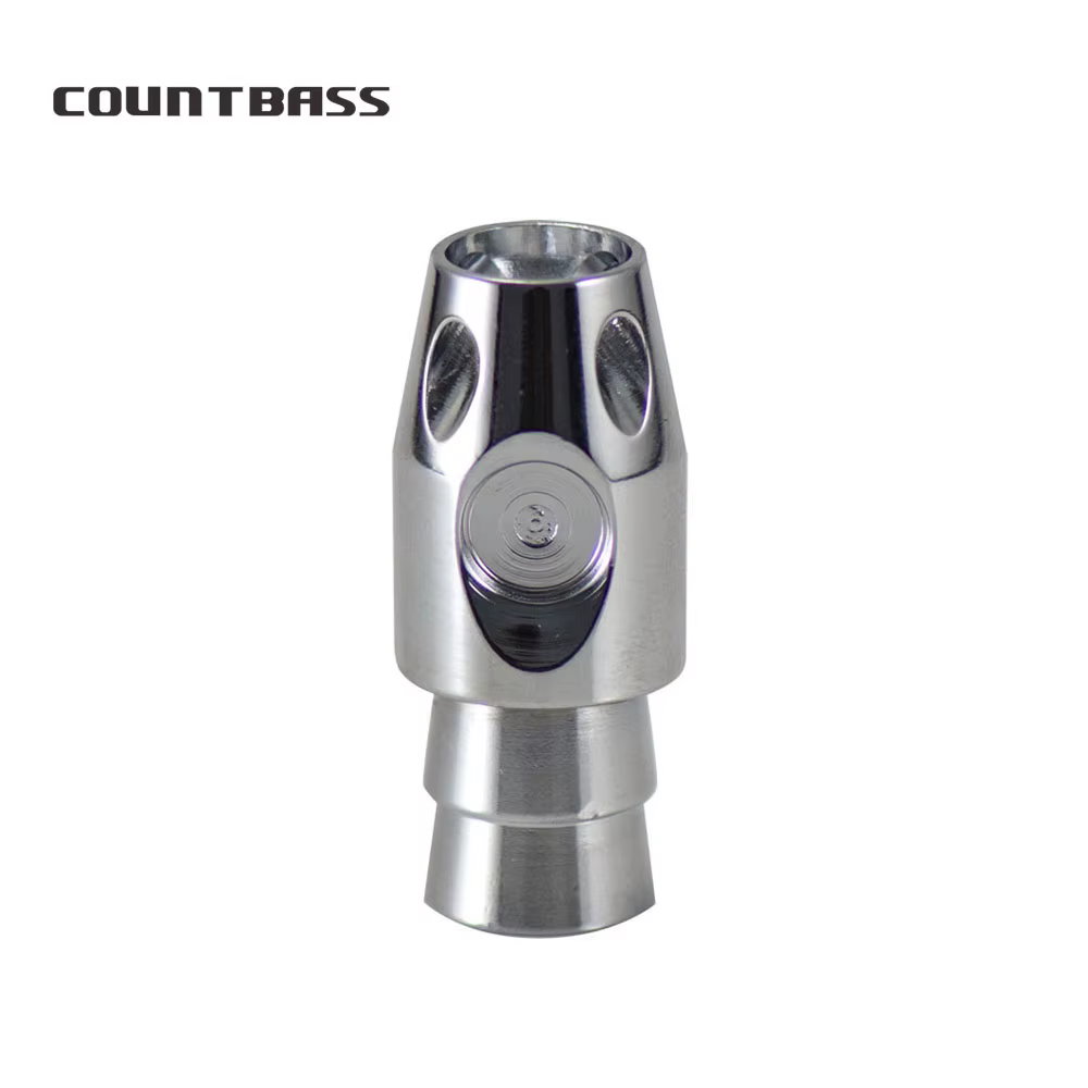 Cabezas de torpedo Countbass Jet Head – Latón niquelado para curricán - imagen 4