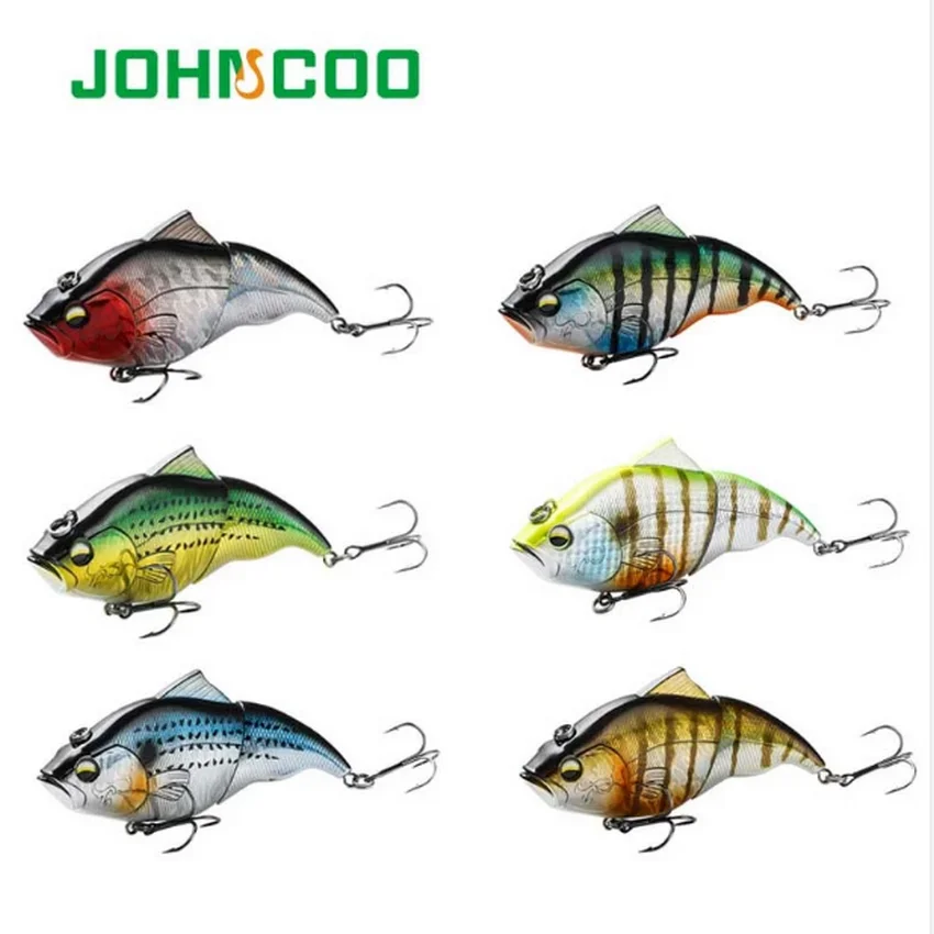 Crankbait Wobbler con vibración – Hundimiento lento/flotante
