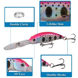 Señuelo minnow SAMOLLA Whopper 2019