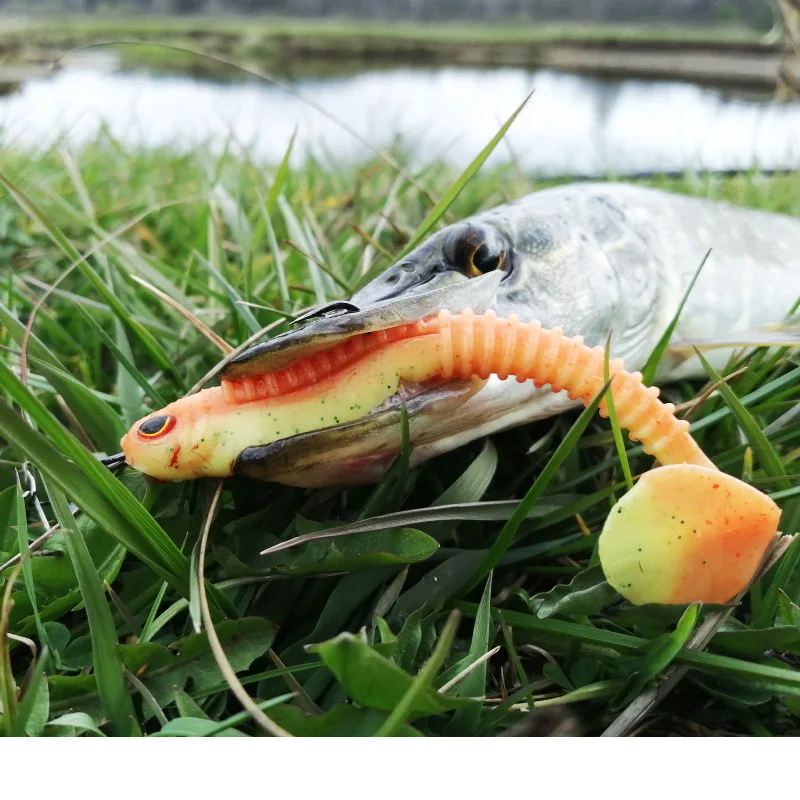 Señuelo en acción durante la pesca