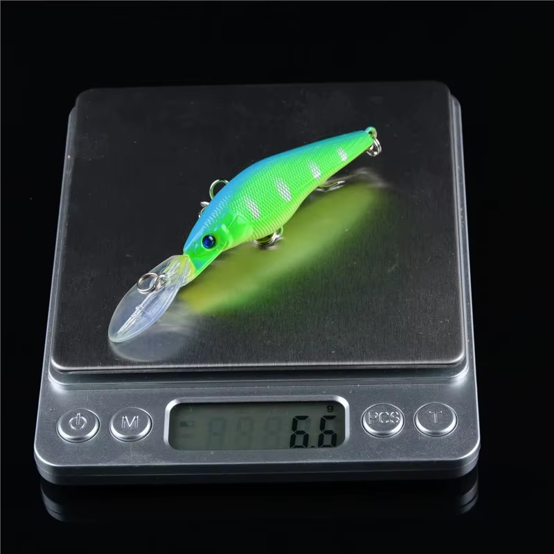 Wobbler Minnow 90mm flotante para lubina y carpa - imagen 3