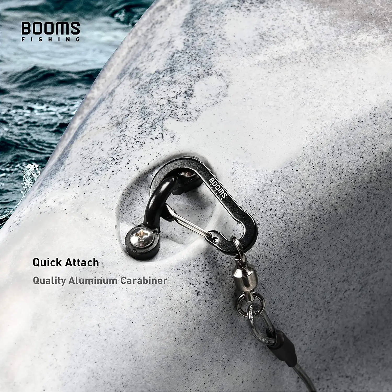 Booms Fishing T02RB1 Correa Elástica Resistente para Cañas – 2 m - imagen 4