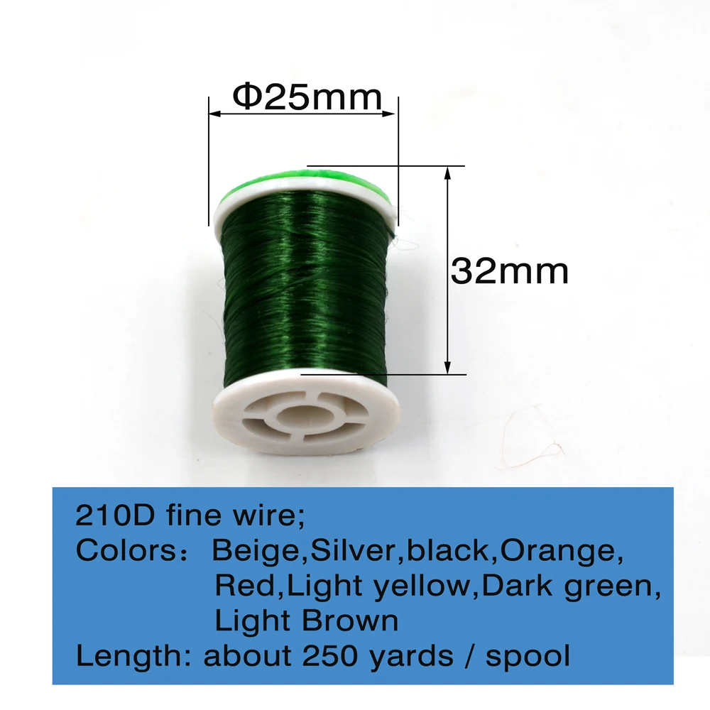Hilo Algodón MNFT para Atar Moscas – 8 Colores