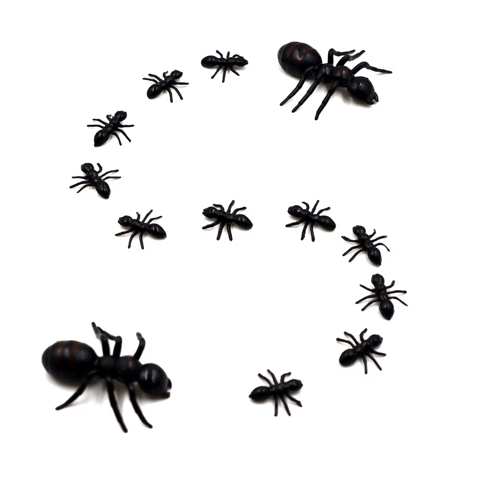 Mosca artificial hormiga negra ultraligera para pesca - imagen 5