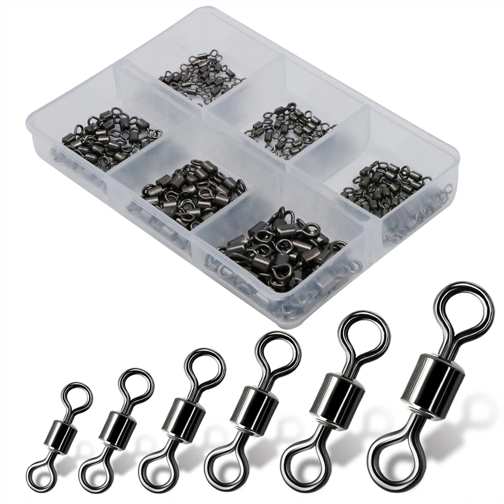 Conectores giratorios con rodamiento de bolas – acero inoxidable