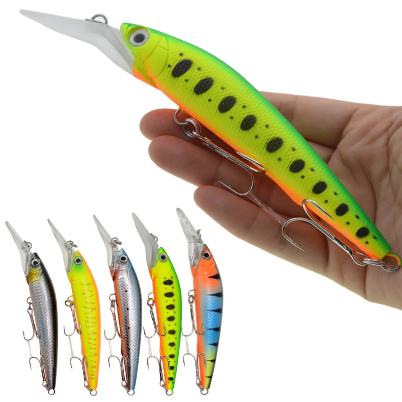 Señuelo Minnow para Curricán de Caballa – Buceo Profundo 3-5m - imagen 3