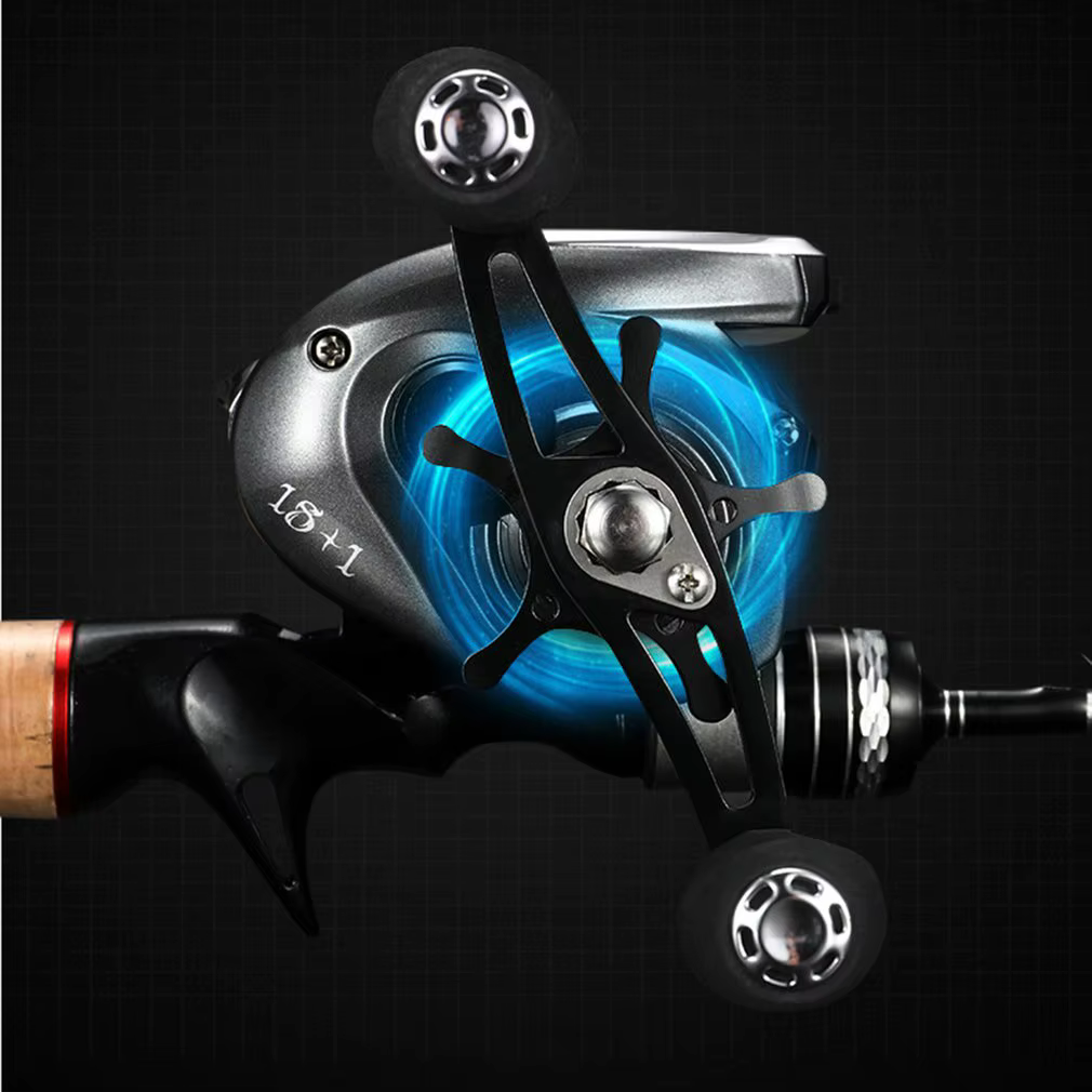 Carrete Baitcasting con Contador de Línea Solar - imagen 2