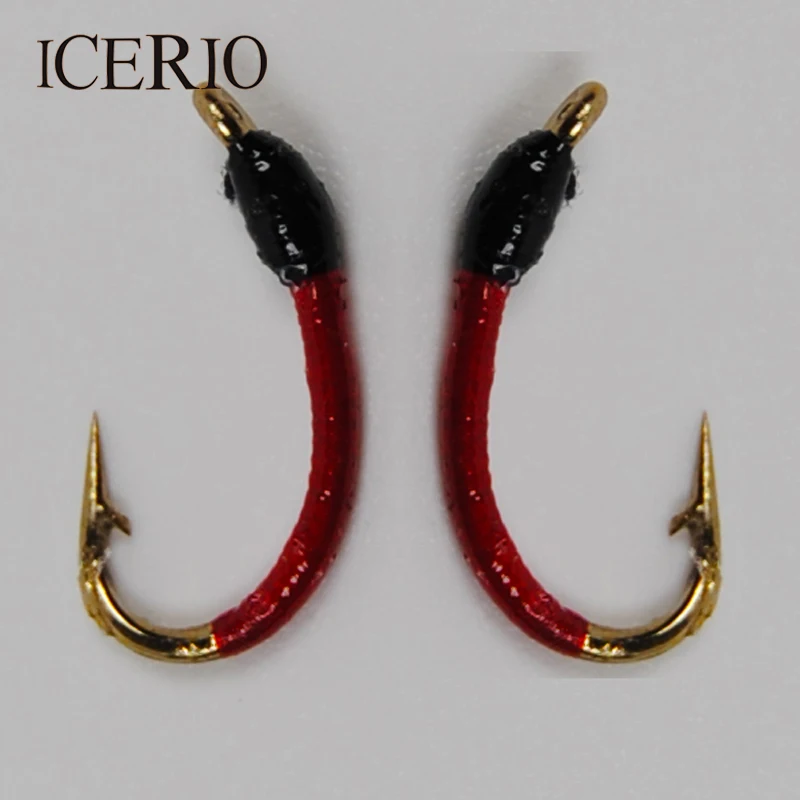 Icerio Ninfa artificial para trucha – Señuelo imitación insecto