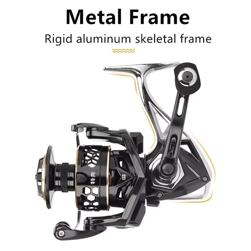 Carrete Jigging TEBEN GTS III Metal 9BB Agua Salada - imagen 2