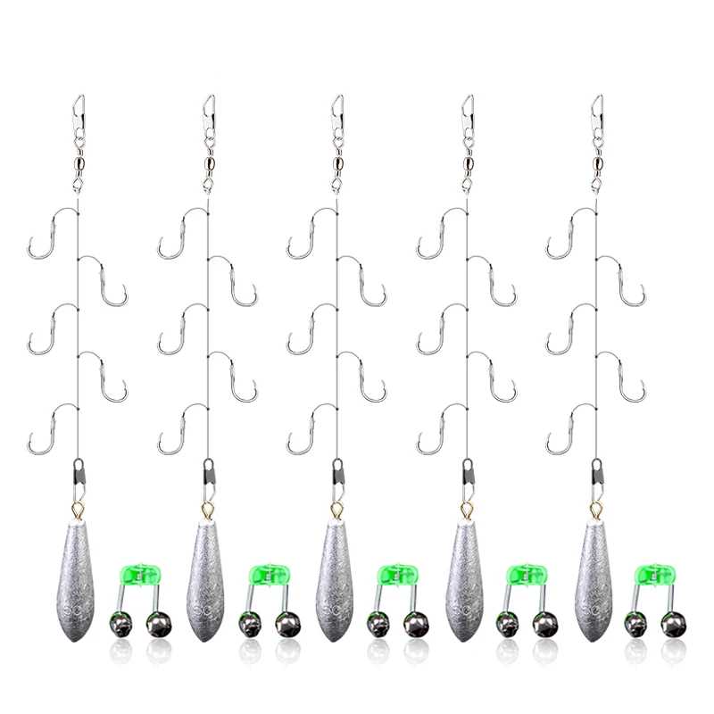 Anzuelos con giratorio T-5 a T-13 – Pack para pesca agua salada - imagen 3