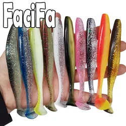 Señuelo suave swimbait de silicona para sábalo - set de pesca