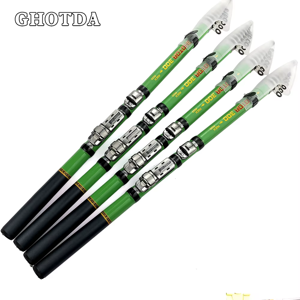 Caña Telescópica Extensible Ultraligera – 6 tramos para rock fishing - imagen 5