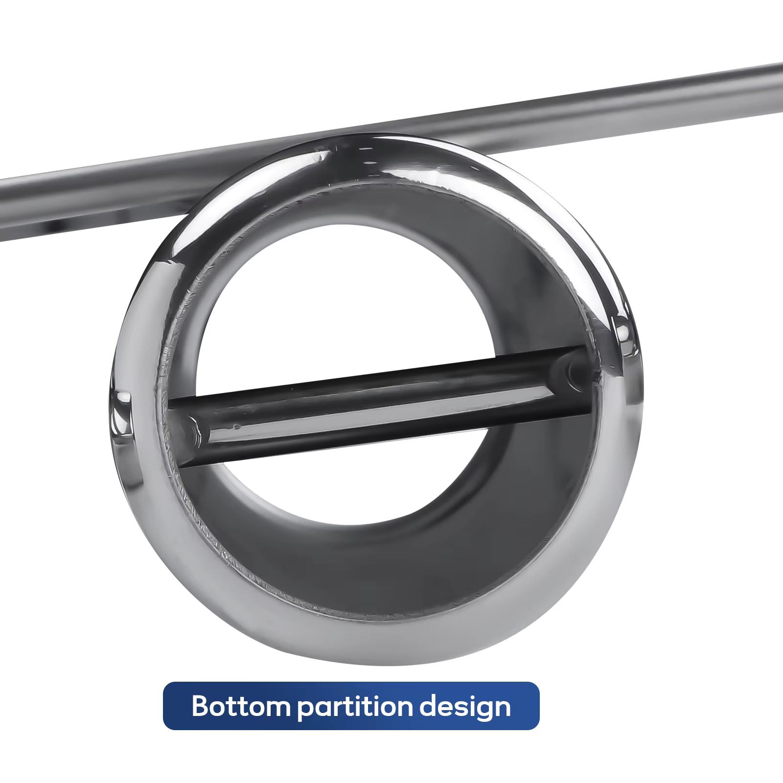 Soporte cañas de pesca vertical inox triple para barco y yate de pared - imagen 5