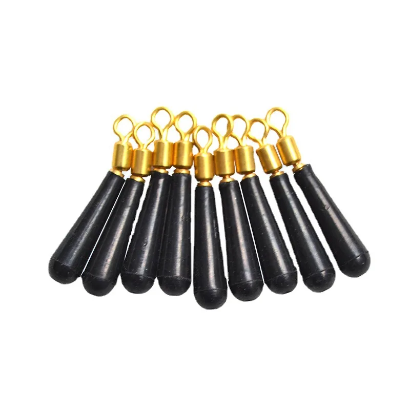 Adaptador giratorio cobre flotador pesca carpa