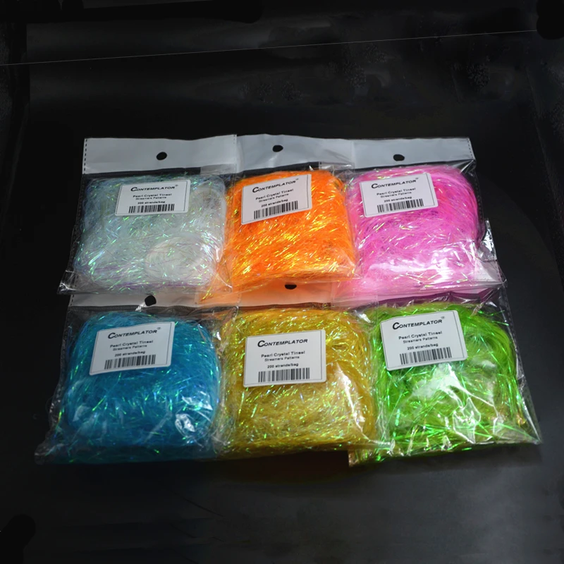 Set de colores fibra prisma oropel