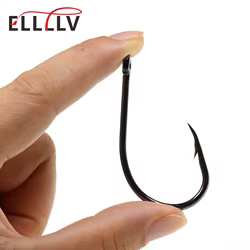 Elllv O'Shaghway Anzuelos con púas 3X – Agua dulce y salada