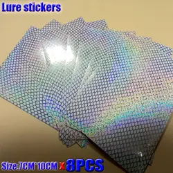 Pegatinas holográficas para señuelos de pesca – colores a elegir