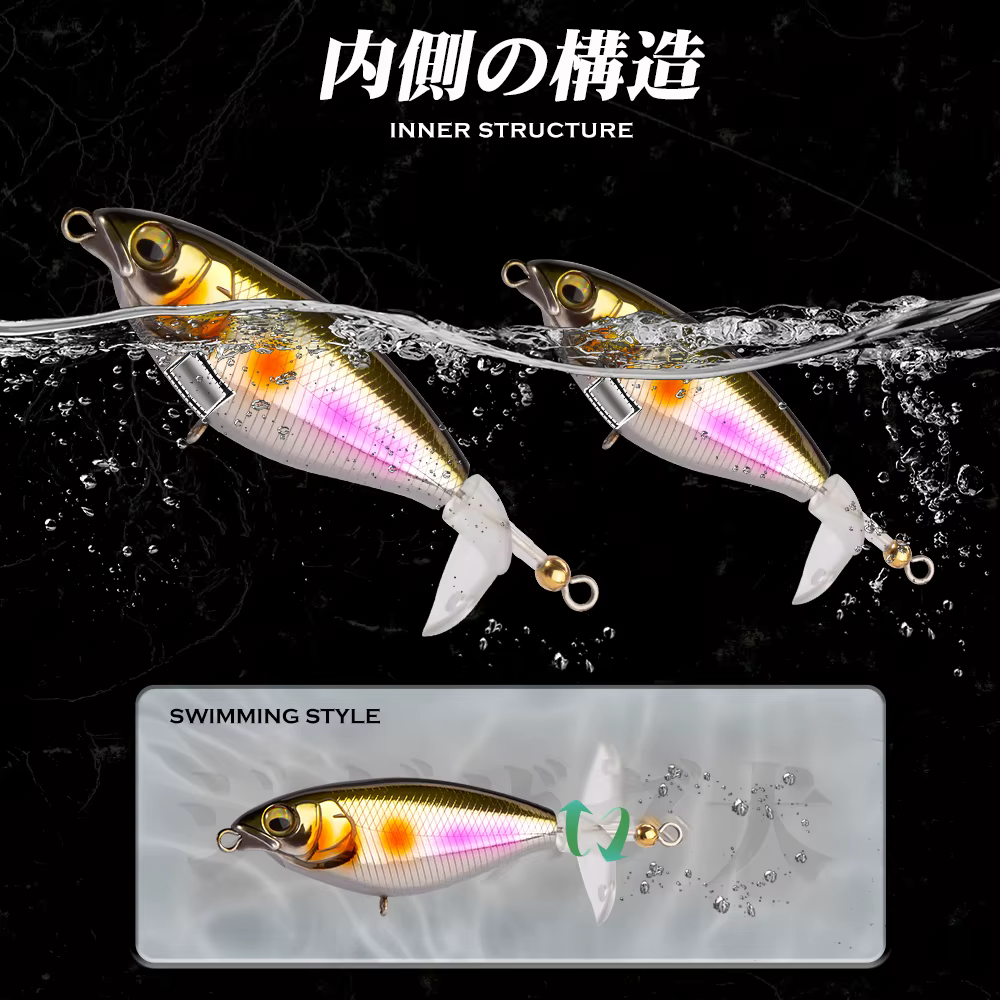 Cola Giratoria Hunthouse 65mm – Acero inoxidable para pesca - imagen 3