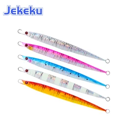 JEKEKU señuelo cuchara jigging de metal para lubina