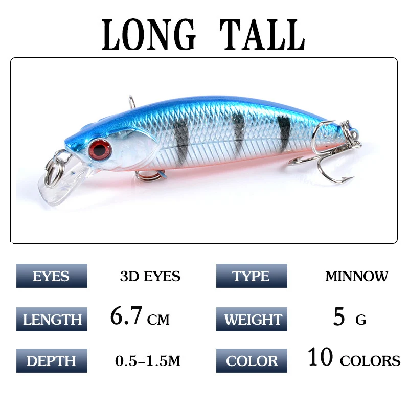 Crankbait para carpa – Ojos 3D efecto realista - imagen 3
