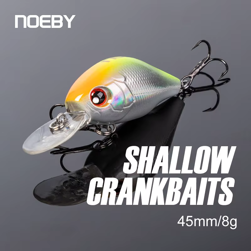 NOEBY Crankbait señuelo flotante para lucio y trucha