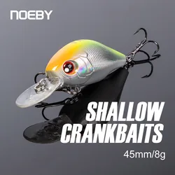 NOEBY Crankbait señuelo flotante para lucio y trucha