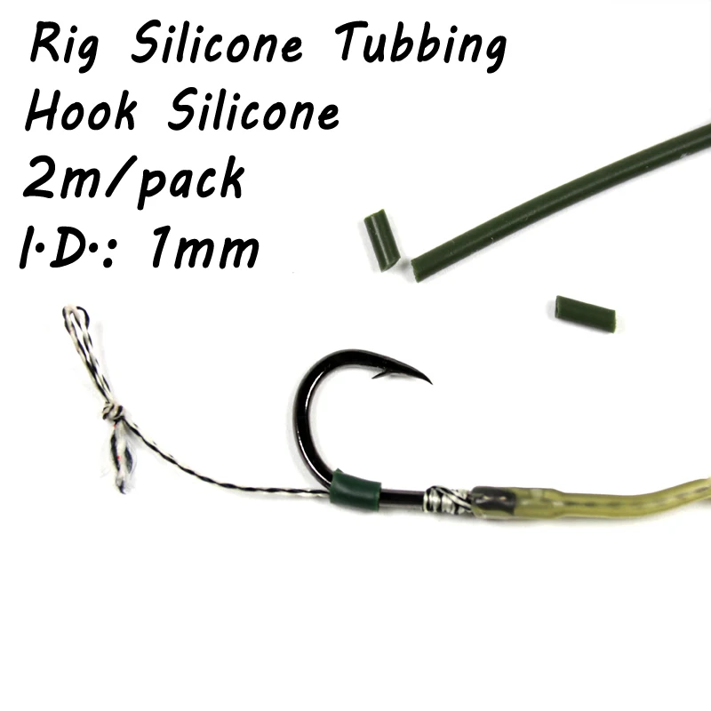 Tubo flotador de goma para carpa JIGEECARP – rig blando