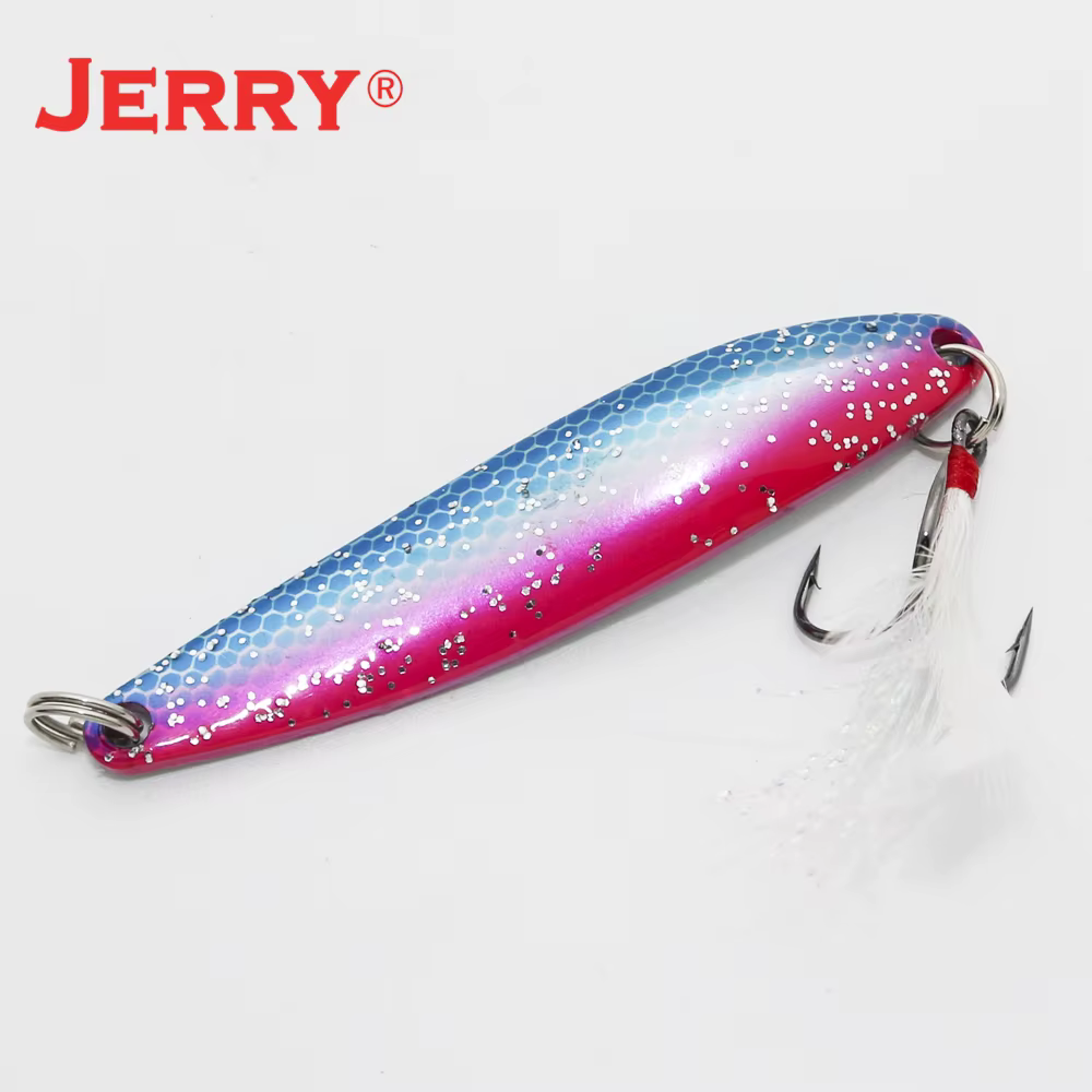 Jerry Vulpecula cuchara de pesca para lucioperca y salmón - imagen 4