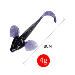 Cebo de silicona imitación pececillo – Señuelos blandos para pesca