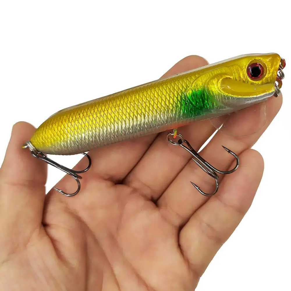 Señuelo Popper para lucio cebo artificial duro Swimbait