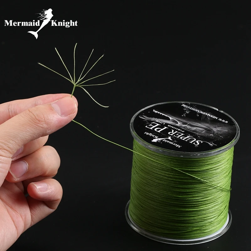 MermaidKnight Sedal trenzado PE8 para lucio y carpas pesca depredador - imagen 5
