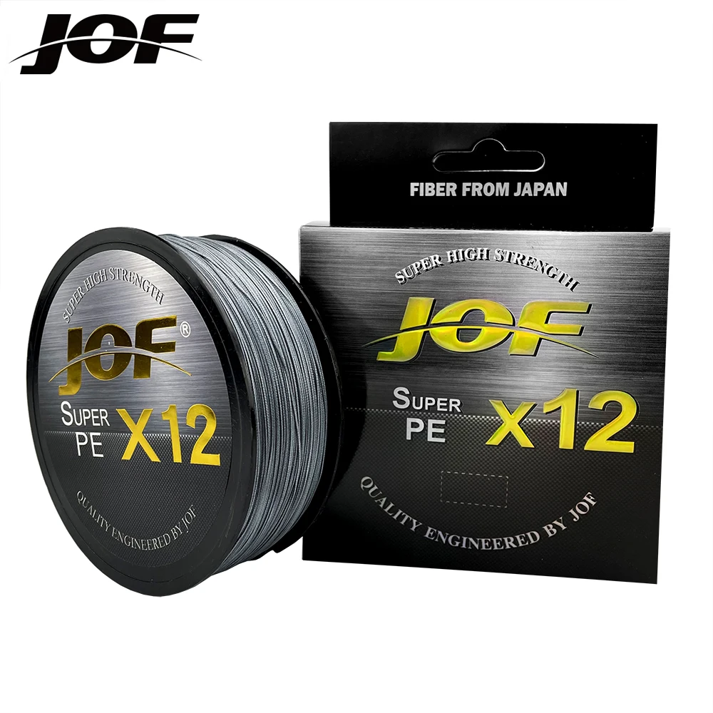 Sedal trenzado JOF 12 hebras para carpa – 25-92LB