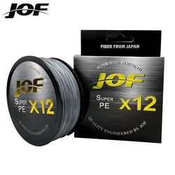 Sedal trenzado JOF 12 hebras para carpa – 25-92LB