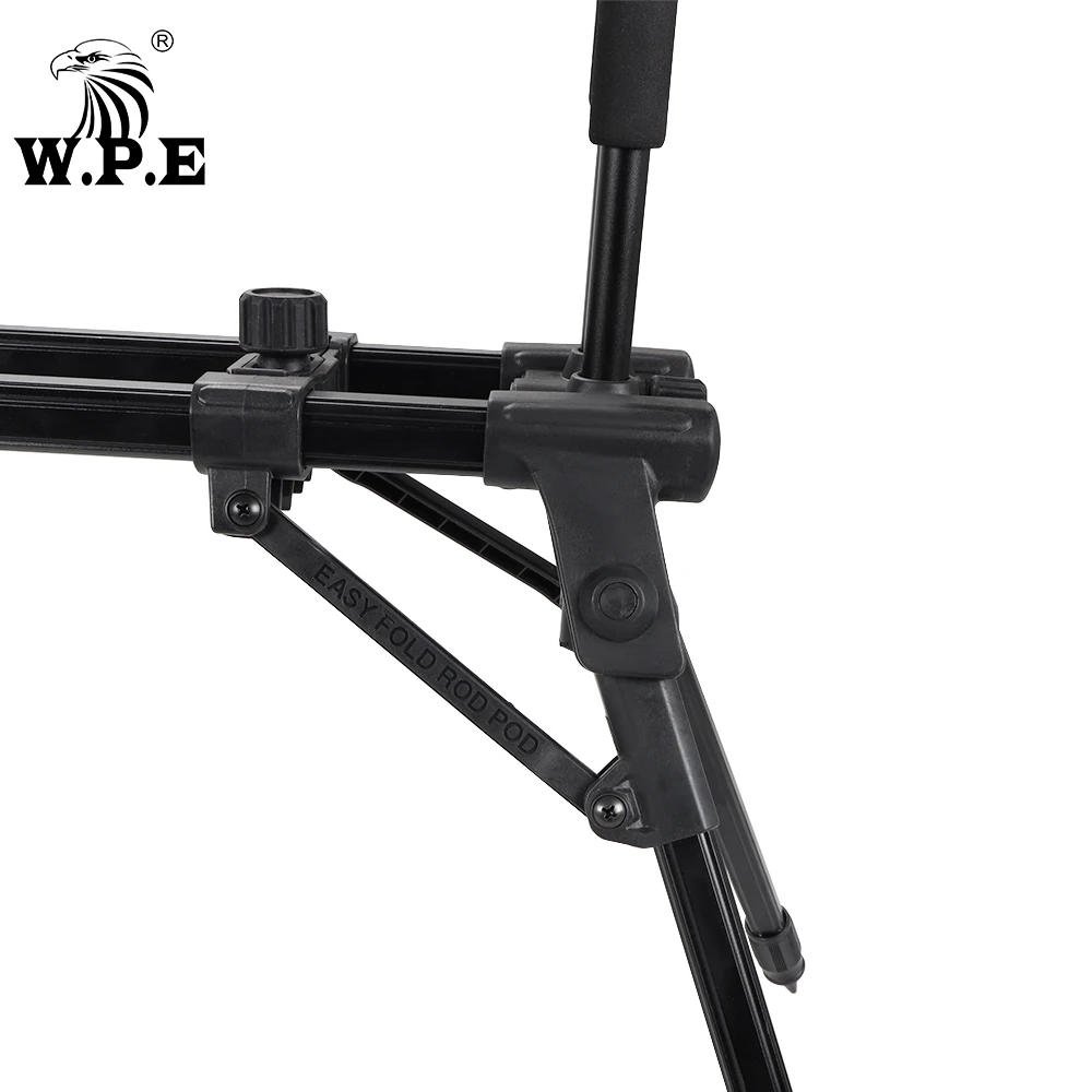 W.P.E Soporte plegable de aluminio resistente para cañas carpa - imagen 5