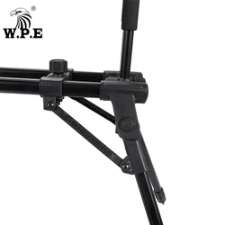 W.P.E Soporte plegable de aluminio resistente para cañas carpa