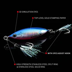 ALLBLUE S-BENT Cuchara Fundición Jigging Metal