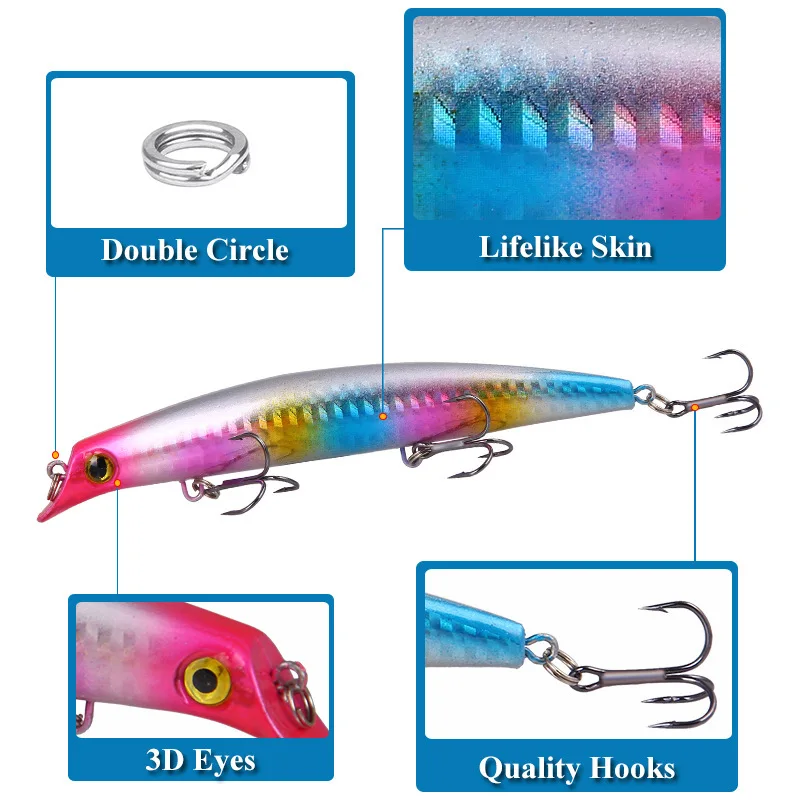 Popper Topwater Señuelo Superficie para Pesca en Mar - imagen 4