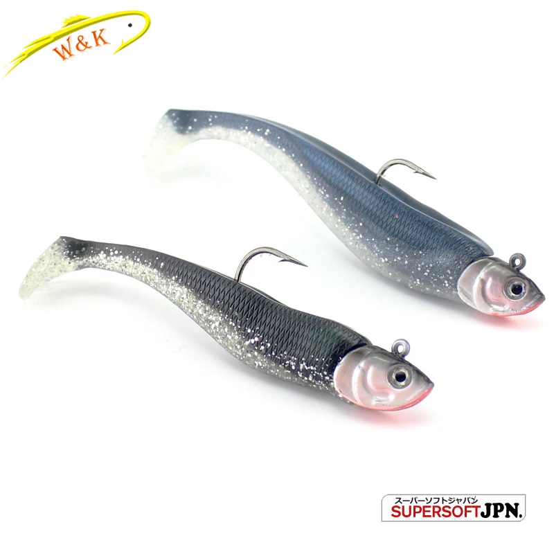 Anzuelos Jig Rig cola de paleta para vinilos en agua dulce - imagen 4