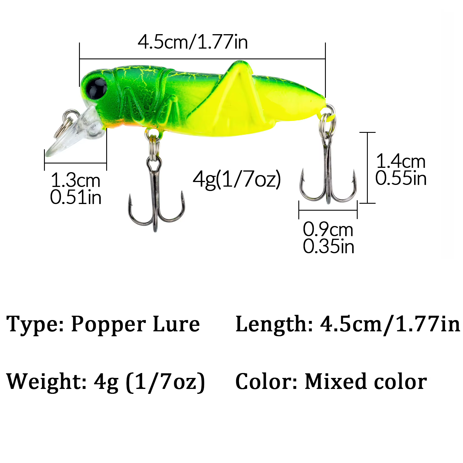 Mini Minnow Crankbait 3D Eyes – Señuelo duro para depredadores - imagen 5