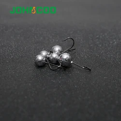 JOHNCOO Jig Heads con púas – 5 tallas disponibles para vinilo
