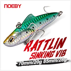 Noeby Señuelos con Hoja Vibratoria y Crankbait Sin Labios