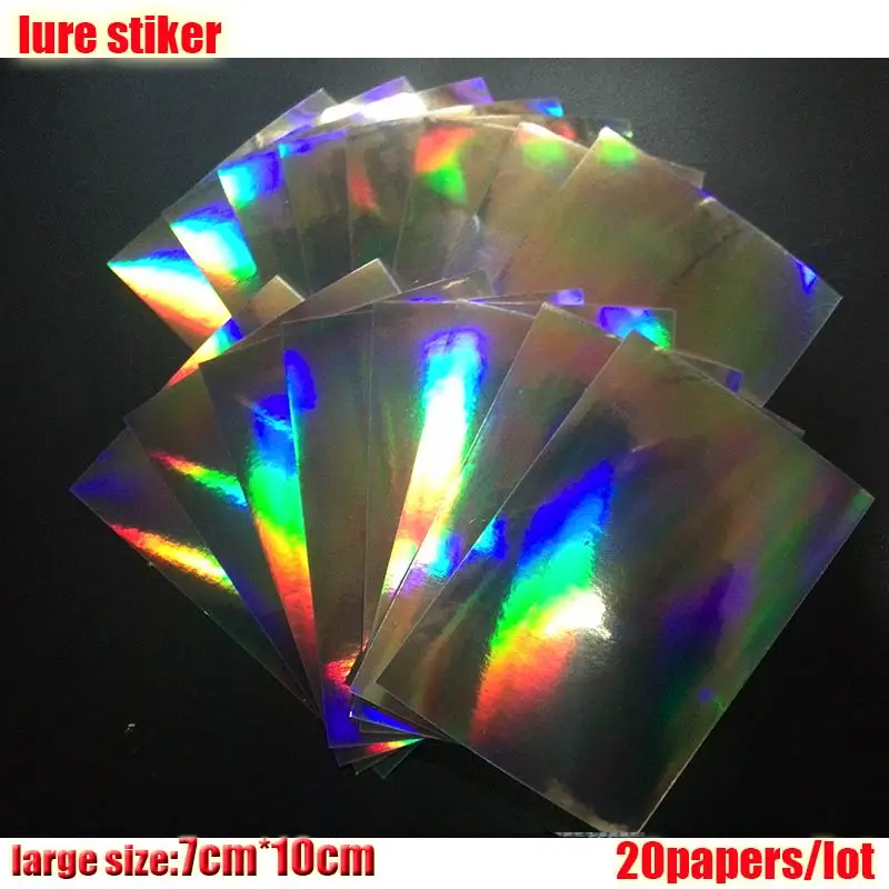 Pegatinas holográficas decorativas para señuelos - imagen 2