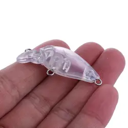 Señuelos micro flotantes sin pintar Crankbait blanco – Cuerpos
