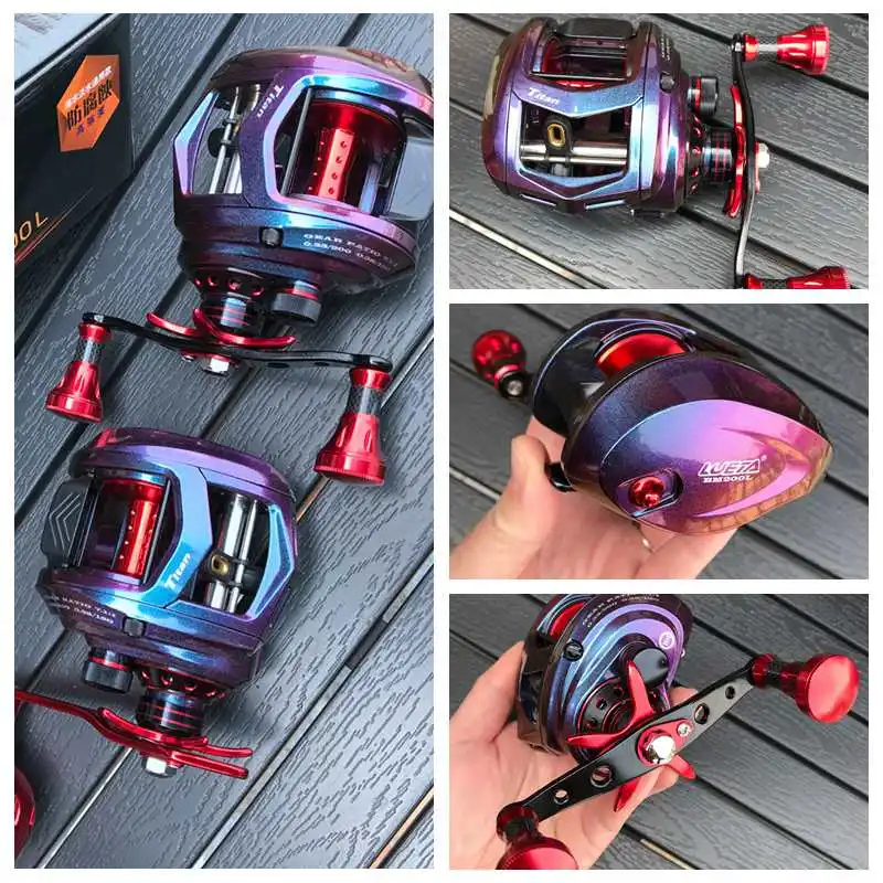Carrete de jigging Shore BM200 – 7.1:1 17kg aluminium - imagen 3